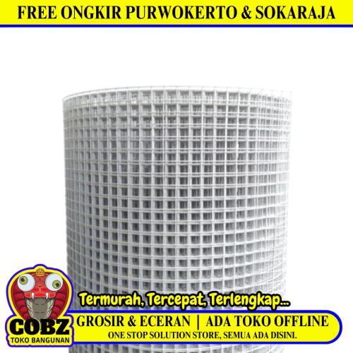 1/2 INx 1/2 INx 100 CM/ NM Kawat Ram Loket Ayakan Pasir Galvanis Meter