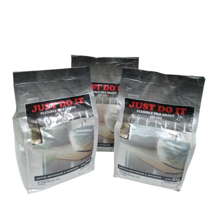 2 KG / JDI 200 Semen Nat Pengisi Keramik Tile Grout Muda