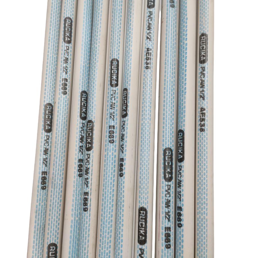 1/2 IN x 400 CM / RUCIKA AW Lis Biru Pipa Pralon Paralon PVC Putih Batang