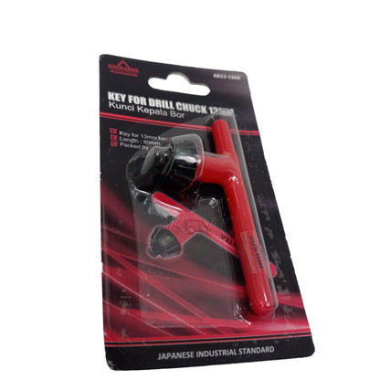 13 MM / YUKIDO Kunci Kepala Mesin Bor Hanging Drill Chuck Key Merah