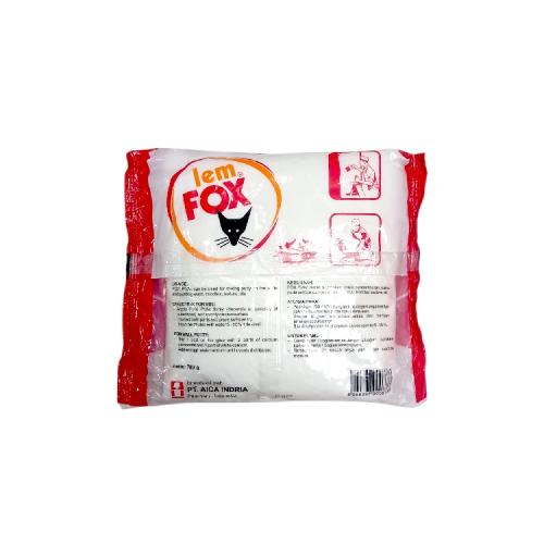 700 GR / FOX Lem Putih PVAc Untuk Kayu Kertas Campuran Plamir