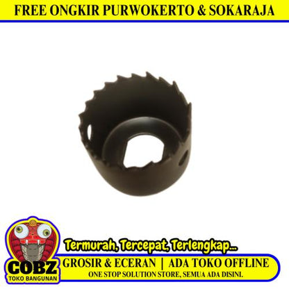 38 MM / KODENKI Hole Saw Mata Bor Hidroponik Pelubang Kayu Plastik PVC