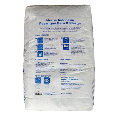 40 KG / MORTAR INDONESIA D-2 Semen Instant Pasangan Bata & Plester Sak