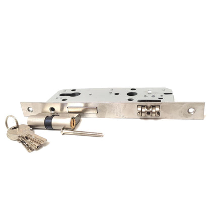 BELMONDO Slot Body Kunci Pintu Roller Pelor 2 Rumah Double Besar Set