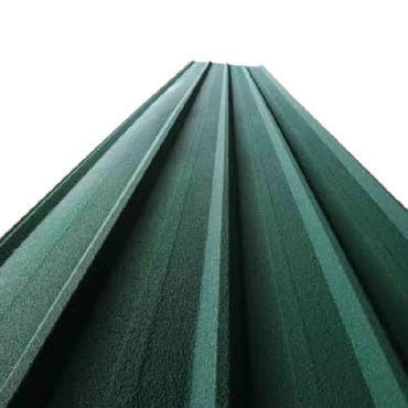 0.3 MM x 75 CM x 4 M / TM Spandek Pasir Gelombang Kecil Hijau Lembar