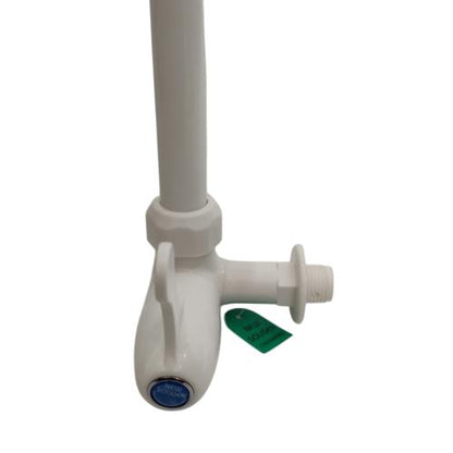 1/2 IN  / NEW SOLIGEN Kran Angsa Sink Bak Cuci Piring Tembok Plastik PVC