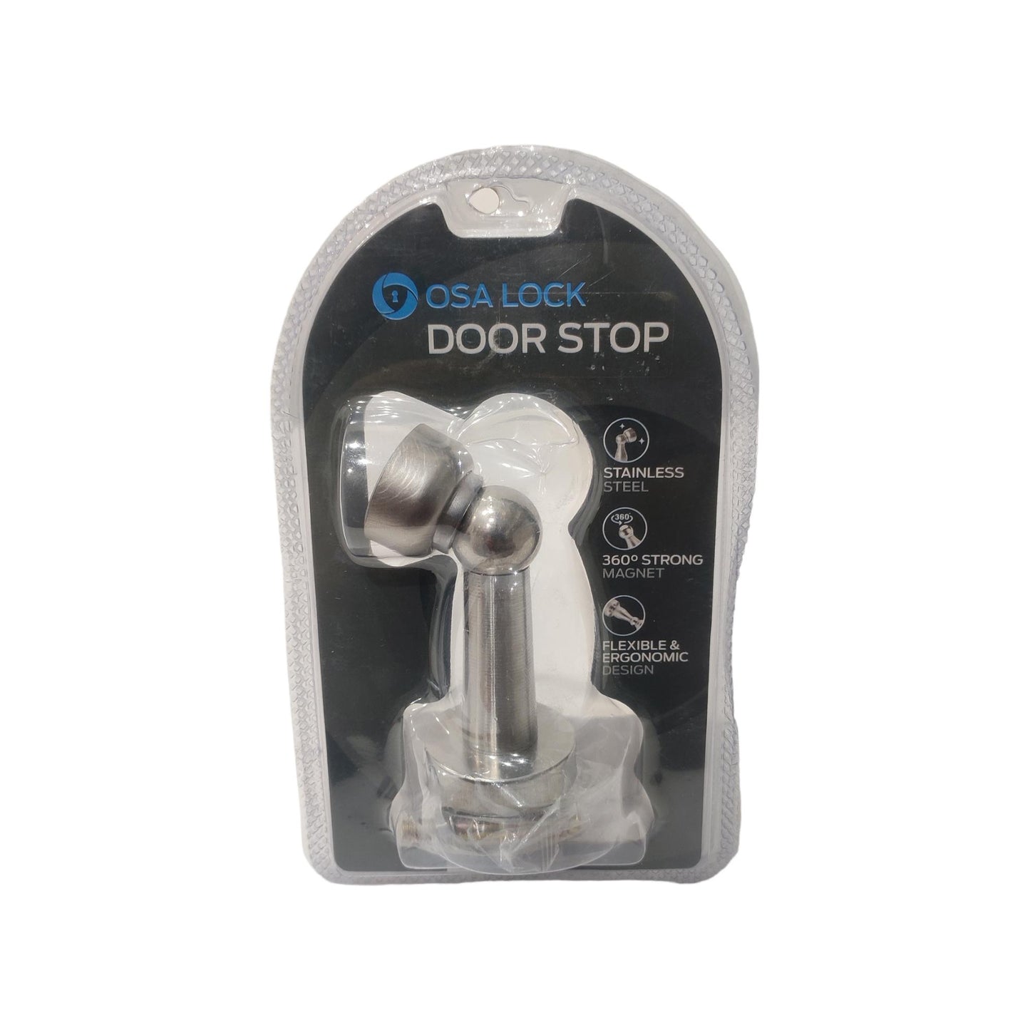 OSALOCK Magnetic Door Stopper Penahan Pengganjal Pintu Stainless Set