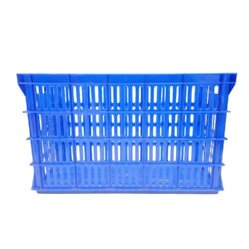 600 MM x 295 MM x 357 MM / GREEN LEAF 2217 P Krat Industri Keranjang Buah Rapat Blue