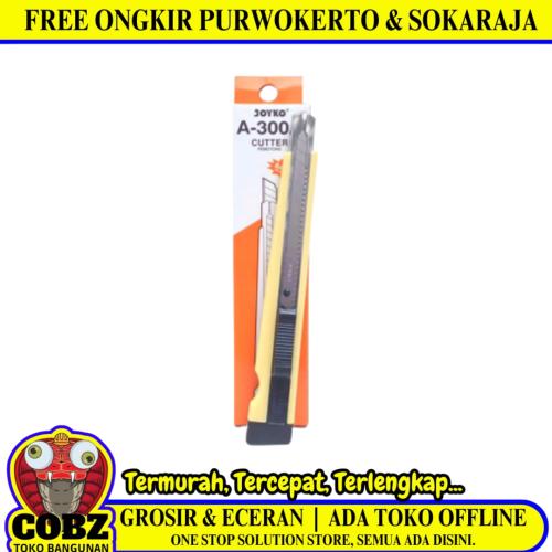 JOYKO A-300A Pisau Cutter Pemotong Kertas Utility Heavy Duty Blade Kecil