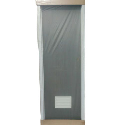 9.4 CM x 70 CM x 194 CM / TM Pintu Kamar Mandi PVC Grey Set