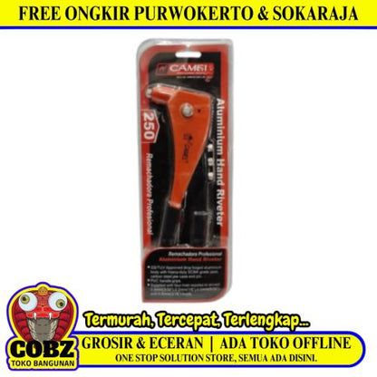 10 IN / CAMEL Tang Hand Riveter Tembakan Paku Keling Aluminium