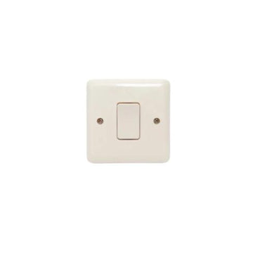 DEXTA DX-801 Saklar Tunggal Single Engkel 1 Gang Tanam IB Inbow Cream