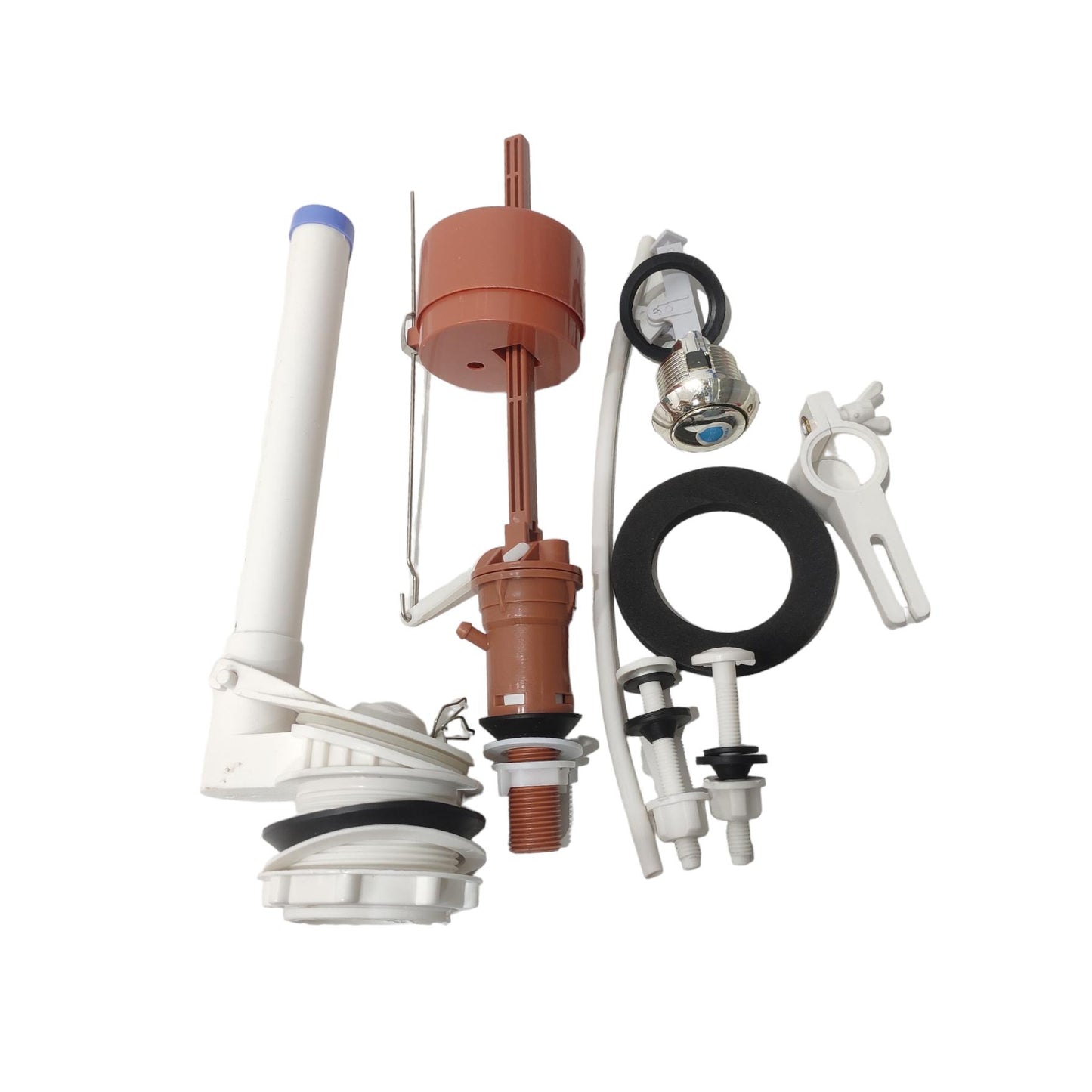 EIXO VITARA Alat Perlengkapan Kloset Monoblok Single Flush Bulat Set