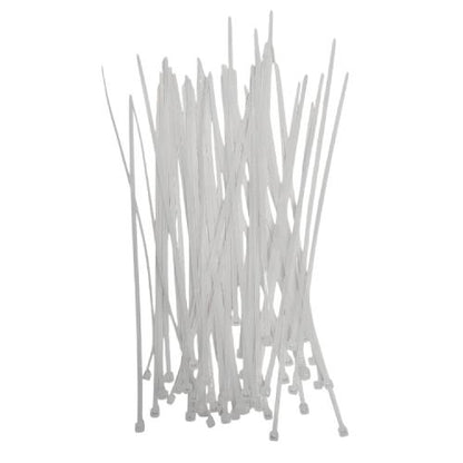 3.6 MM x 250 MM / MATSUI Kabel Cable Ties Tali Ripet 25 CM Putih Pack