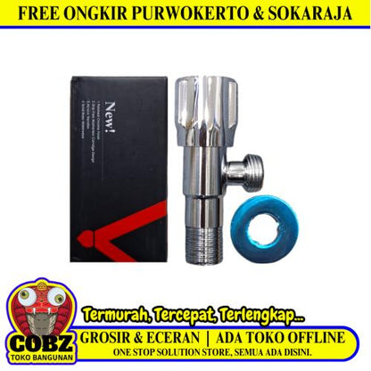 1/2 IN / NEW 505 A Stop Kran Air Shower Kloset Monoblok Stainless