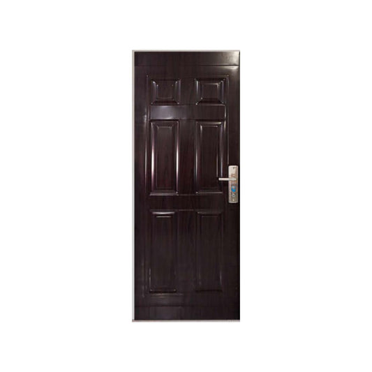 4 CM x 80 CM x 210 CM / FORTRESS URBAN 80.01 SINGLE DOOR Pintu Baja Coklat Set