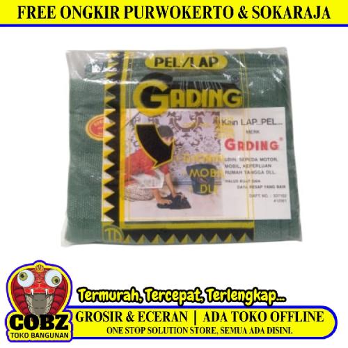 60 CM x 64 CM / GADING Kain Lap Pel Lantai Ubin Serbaguna Kering