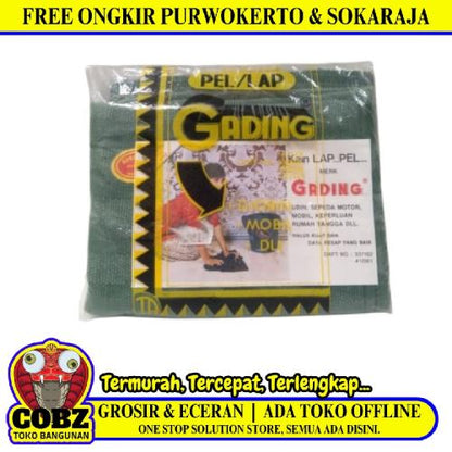 60 CM x 64 CM / GADING Kain Lap Pel Lantai Ubin Serbaguna Kering