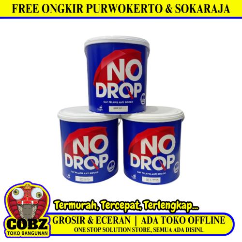 4 KG / NO DROP Cat Pelapis Anti Bocor Waterproofing Paint Galon