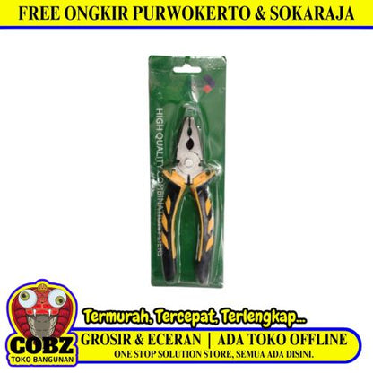 7 IN / NISHIO Tang Kombinasi Kawat Kabel Combination Pliers