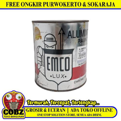 1 KG / EMCO Cat Kayu Besi Wood Metal Paint Kaleng