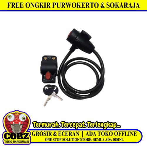 COBZ Gembok Sepeda Pengaman Anti Maling Model Nomer Bicycle Lock