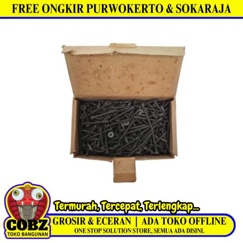 #6 X 1 1/2 IN / TWO TIGER KING Sekrup Gypsum Screw Plafon Board GRC Hitam Dus