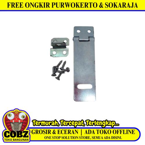 3 IN / DLX  Overpal Tempat Gembok Cantel Kunci Pintu