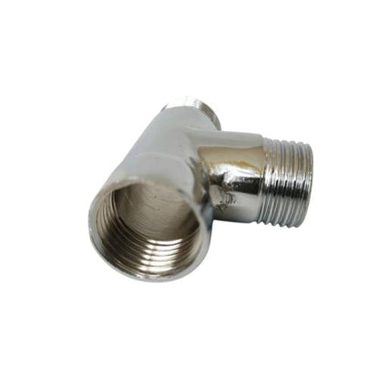 1/2 IN / TM Nepel Tee Drat Luar Dalam Kran Kloset Stainless