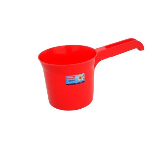 LIVINA Gayung Mandi PVC Merah