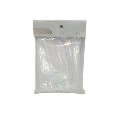 2.5 MM x 100 MM / MIKOTEK Kabel Cable Ties Tali Ripet 10 CM Putih Pack