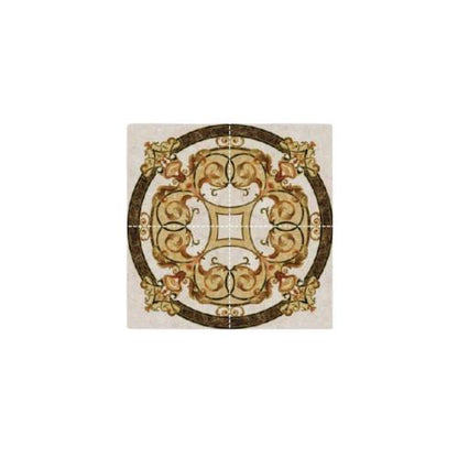 60 CM X 60 CM / VIVA ORHA 64198 Granit Lantai Motif Pola 4 Pcs Set