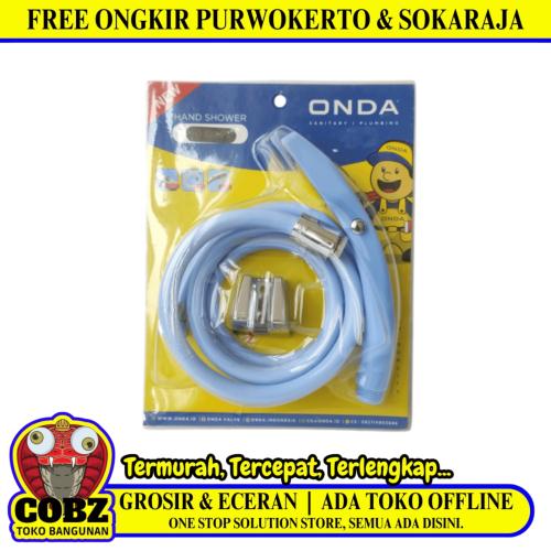 1/2 IN x 120 CM / ONDA SO 232 PL Hand Shower Tangan Kamar Mandi Set