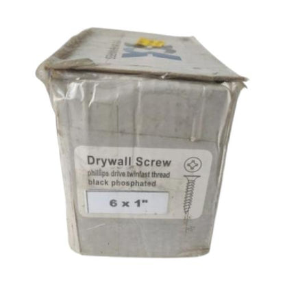 #6 X 1 IN / YSK NARDWARES Sekrup Gypsum Screw Plafon Board GRC Hitam Dus