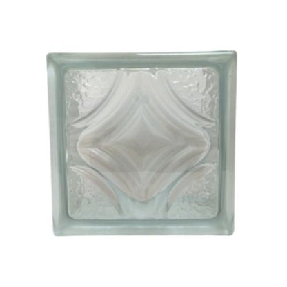 190 MM X 190 MM X 95 MM /MULIA VESTA Glassblock Rooster Blok Kaca Biji