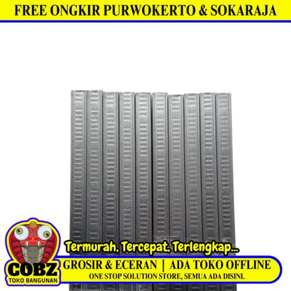 0.3 MM x 4 CM x 4 CM / TM Hollow Gypsum Plafon Partisi Baja Ringan Batang