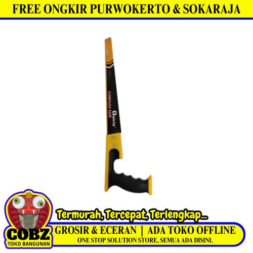 14 IN / OSIRIS Gergaji Kayu Pohon Tangan Hand Saw Gagang Karet