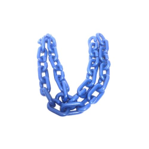 5/16 IN / TM Rantai Plastik PVC Talang Motor Anjing 8 MM Biru Meter
