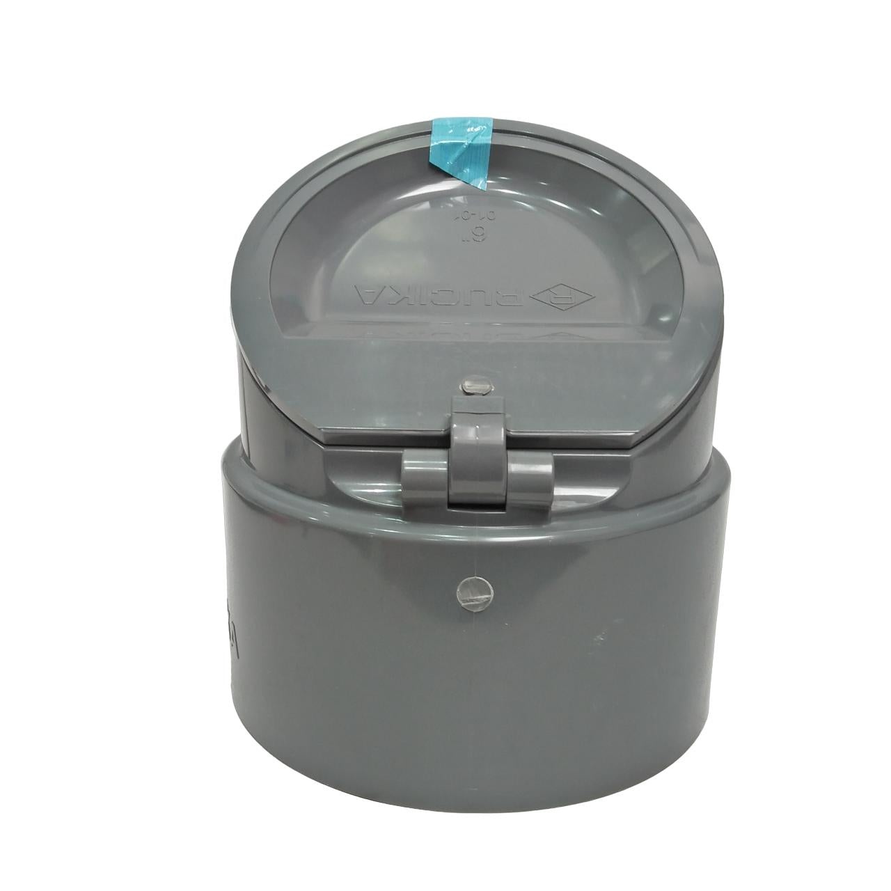 6 IN / RUCIKA Back Flow Valve Fitting Tutup Katup Pipa PVC