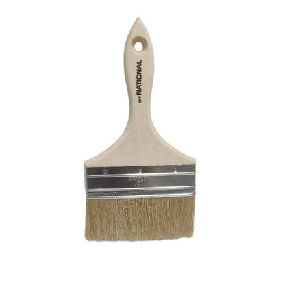 5 IN / CPT NATIONAL Kuas Cat Tembok Kayu Besi Air Acyrlic Paint Brush