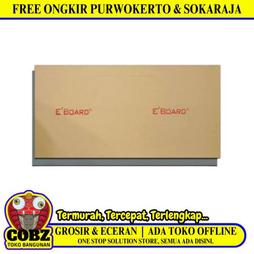 9 MM x 120 CM x 240 CM / E'BOARD Board Gypsum Papan Plafon Partisi Lembar