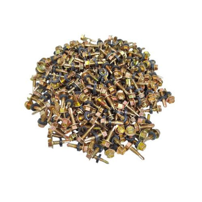 #12 X 20 MM / ELTORO Roofing Baut Sekrup Atap Baja Ringan Kuning Dus