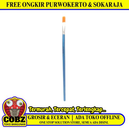 10 MM / SHINING A8 Kuas Lukis Tembok Kayu Besi Air Acyrlic Paint Brush