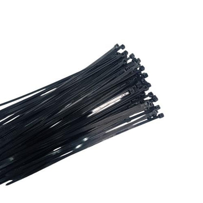 3.6 MM x 200 MM / POPEYE Kabel Cable Ties Tali Ripet 20 CM Hitam Pack