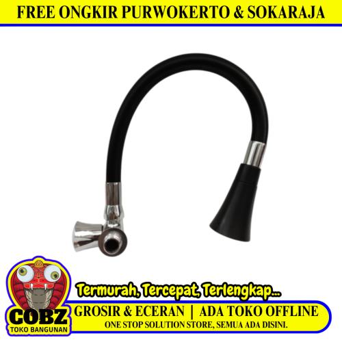 1/2 IN / NM Kran Angsa Fleksibel Sink BCP Tembok Stainless