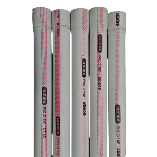 1 1/4 IN / RUCIKA D Lis Merah Pipa Pralon Paralon PVC Putih Meter