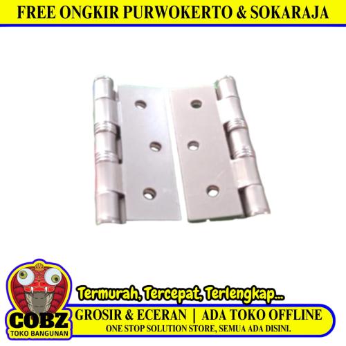 3 IN / IGM 01 Engsel Kupu Kupu Pintu Jendela Hinge Stainless Set SS Set