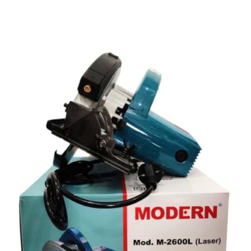 MODERN M 2600 L Mesin Gergaji Sirkular Circular Saw Kabel Set