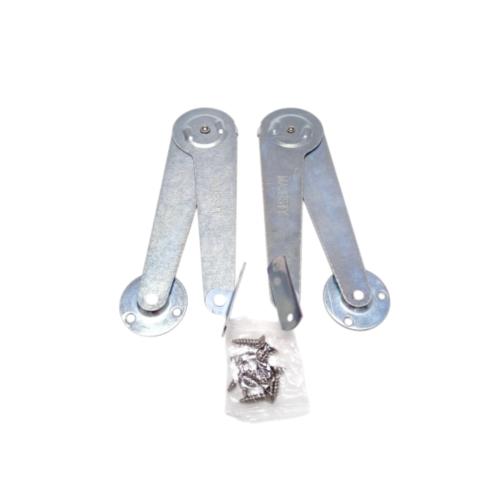 9 IN/MAJESTY Tangan Gareng Engsel Salon Penahan Jendela Stainless Set