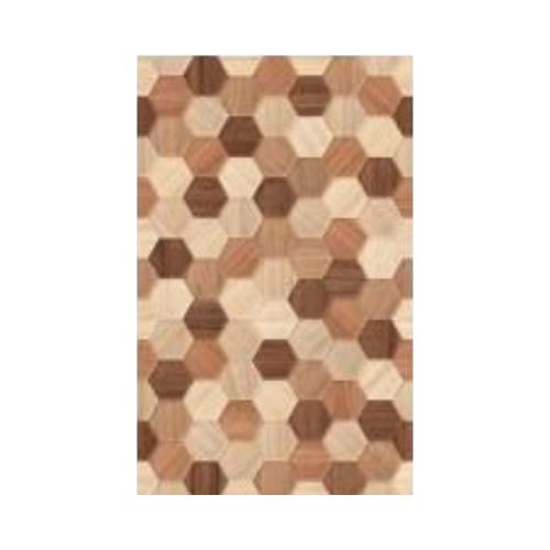 25 CM x 40 CM / ASIA TILE EPIC DECOR EMBOSSED Keramik Dinding Kamar Mandi Glossy Cream Dus